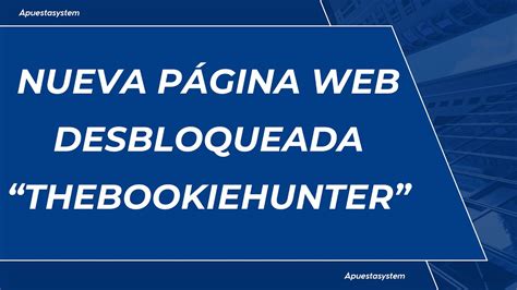 ⚽ Tutorial TheBookieHunter .